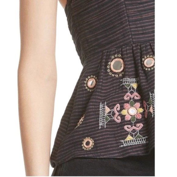 Free People Sweet Safari Halter Top M NWT - Picture 7 of 8